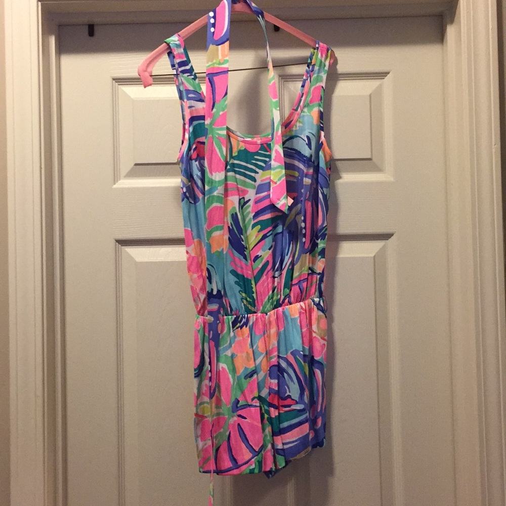 LILLY PULITZER ROMPER! WORN ONCE